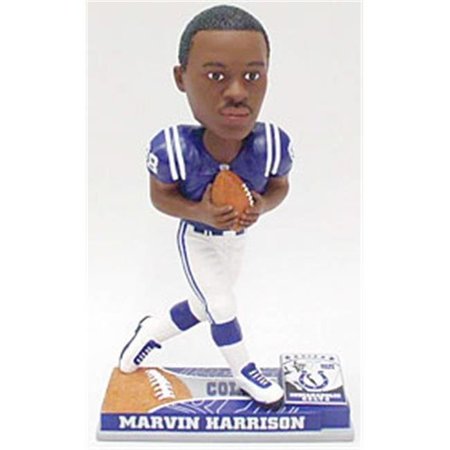CISCO INDEPENDENT Indianapolis Colts Marvin Harrison Forever Collectibles On Field Bobblehead 8132963869